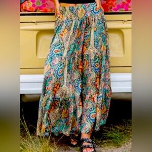 Natural Life Boho Maxi Skirt